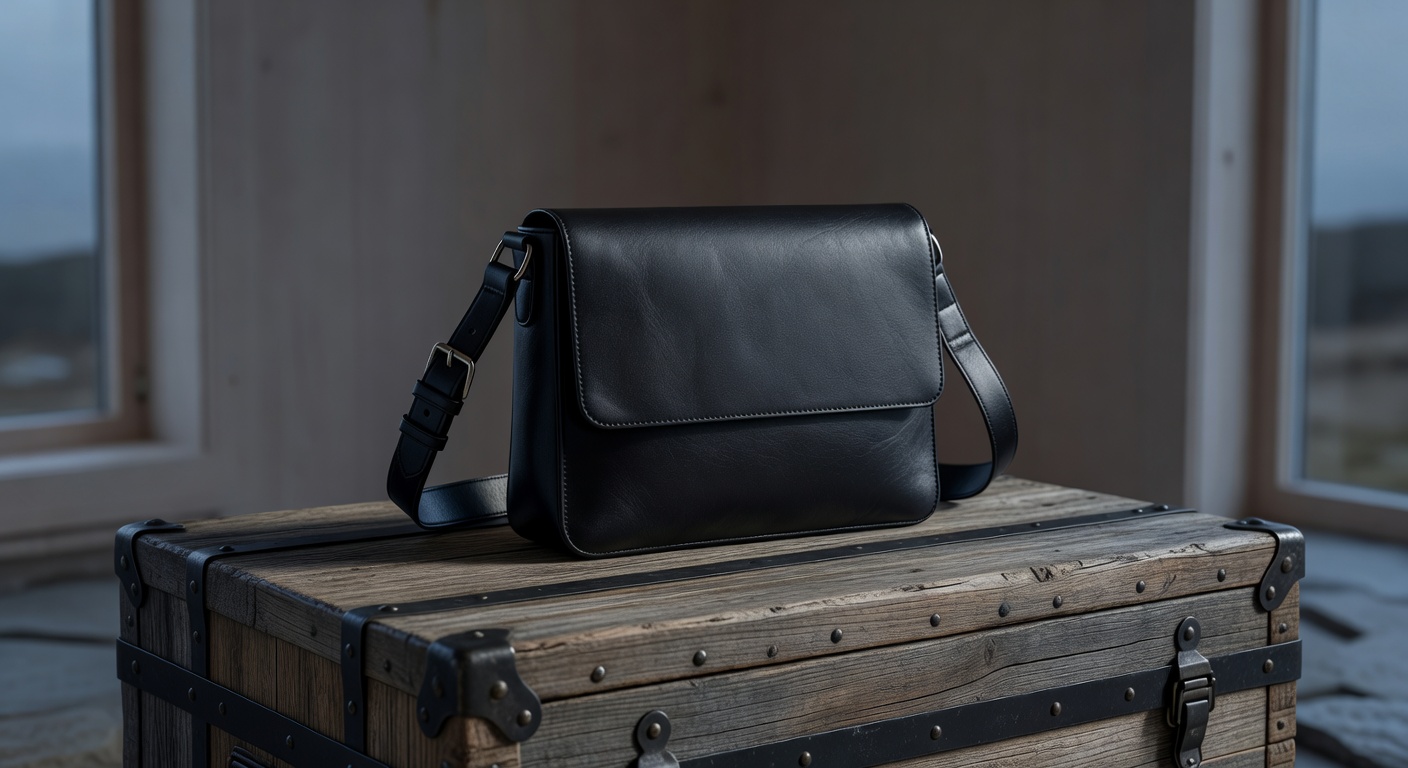 Arvexaspace Midnight Crossbody Bag